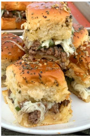 Philly Cheesesteak Sliders DINNER